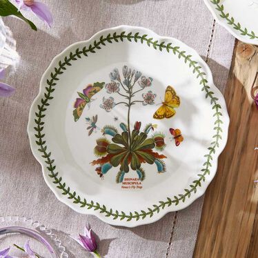 Botanic Garden Lotus Blossom Side Plate, Venus Fly Trap